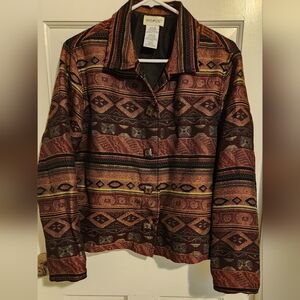 White Stag Tapestry Blazer, Size M
